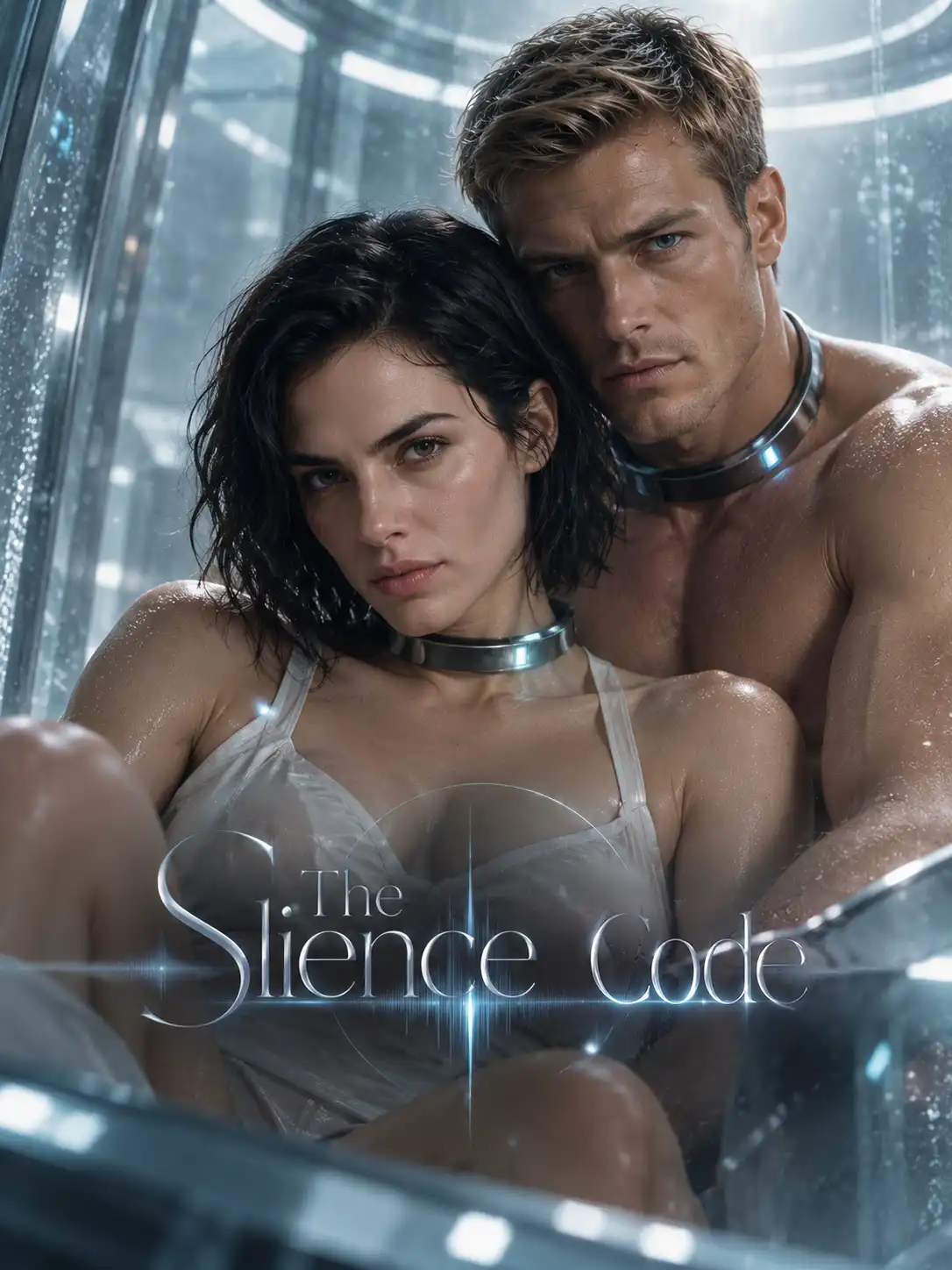 {name} interactive AI story series cover art, WhatsLove AI